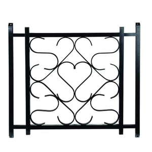 CAMCO RV/Camper Deluxe Screen Door Grille, Black