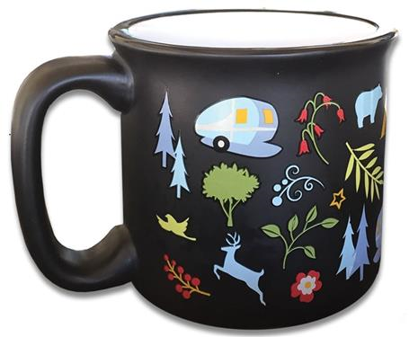 Camp Casual Mug, Into the Woods CC-004BLK