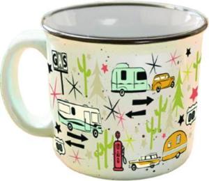 Camp Casual Mug, Wanderlust White CC-004C