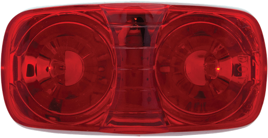 Airstream Bullseye LED Clearance Marker Light, Red - 84412W