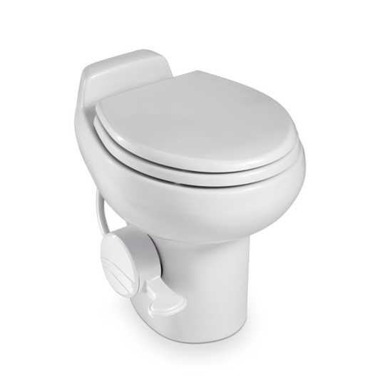 Dometic 302651001 Traveler 510 Plus Gravity Toilet, White