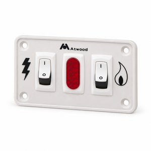 Dometic Atwood White Dual Panel Switch Kit 91230