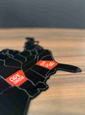 Original Adventure Map by Rivet Supply Co