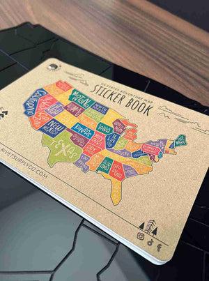 Original Adventure Map by Rivet Supply Co