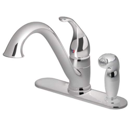 Airstream Faucet with Spray, Chrome by Moen - 602327