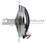 Side view of Airstream Exterior Porch Light / Flood Light / Backup Light with White Lens - 500092