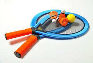 G S I Sport Free Style Badminton Racket Set