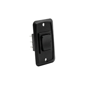  JR Products 12825 Heavy Duty On/Off/Momentary-On RV Switch, Black