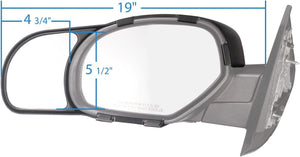 K SOURCE Snap & Zap Custom Fit Towing Mirror