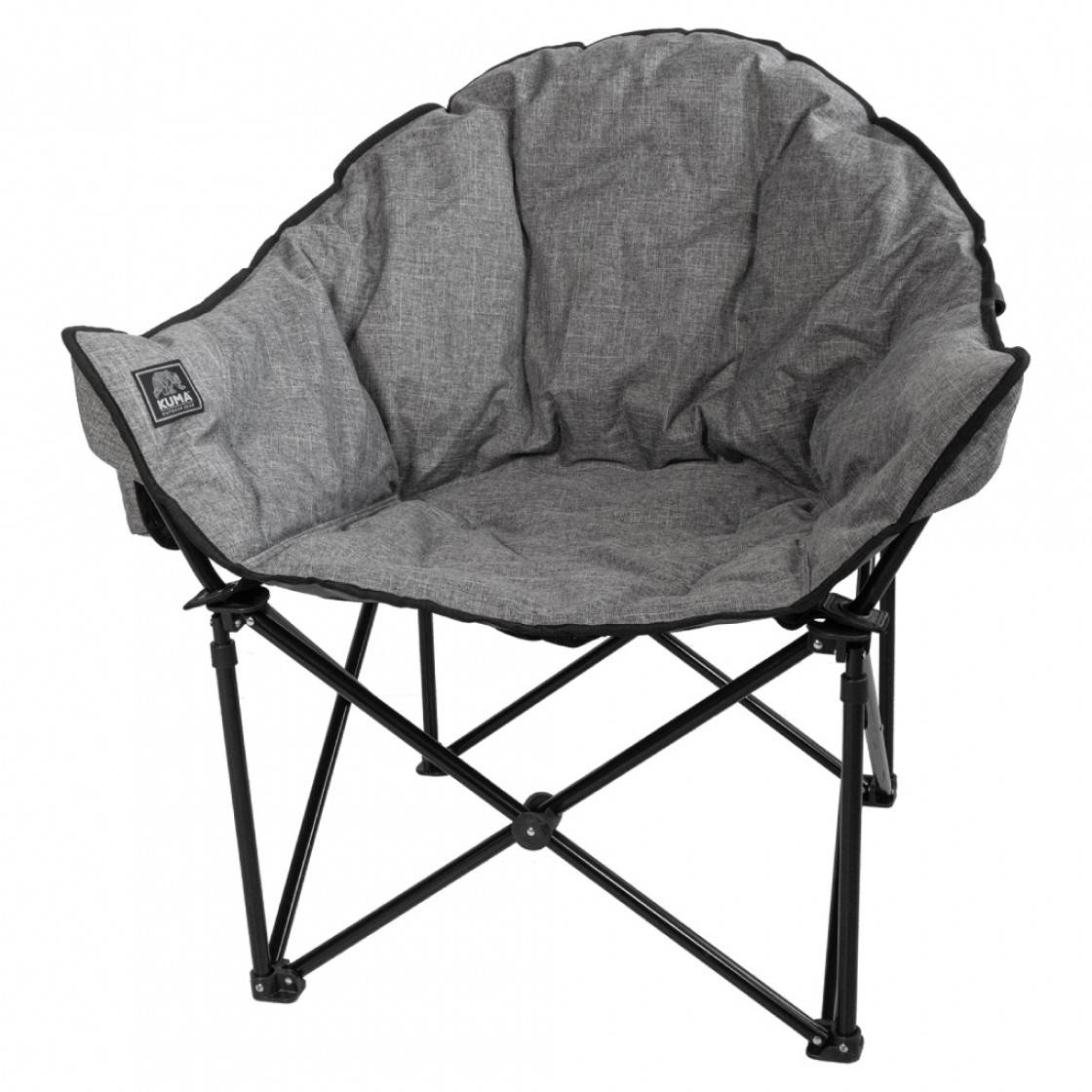 Kuma Lazy Bear Chair with Carry Bag, Heather Grey