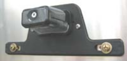 Airstream LED License Plate Holder, Black - 512409