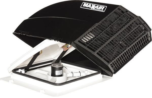 MaxxAir 00-955002 Fan/Mate™ Roof Vent Cover; Black