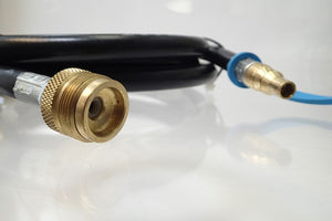 MB Sturgis 1/4" ID x 10' L Propane Hose for Throwaway Bottle, Quick Disconnect 100476-120-MBS