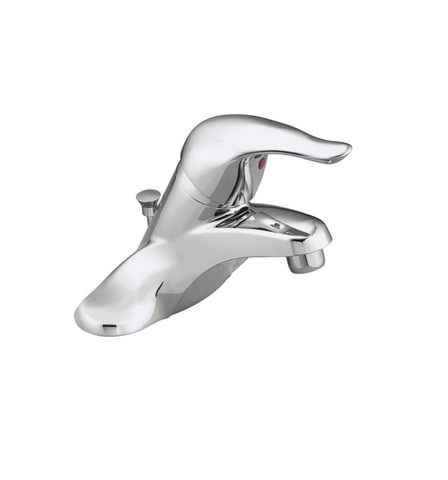 Airstream One-Handle Low Arc Chrome Bathroom Faucet, Chateau - 602216-01