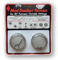 JCJ M-300 Mud Dauber Screen for RV Furnace Outside Fitting