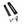 Norcold Handle Kit 640156 for Norcold N8DC/ N10DC