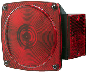 Peterson 7 Function Stop, Turn, & Tail Light with License Light, Curb Side or Road Side