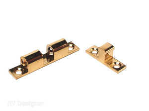 RV Designer H221 2" Brass Bead Catch
