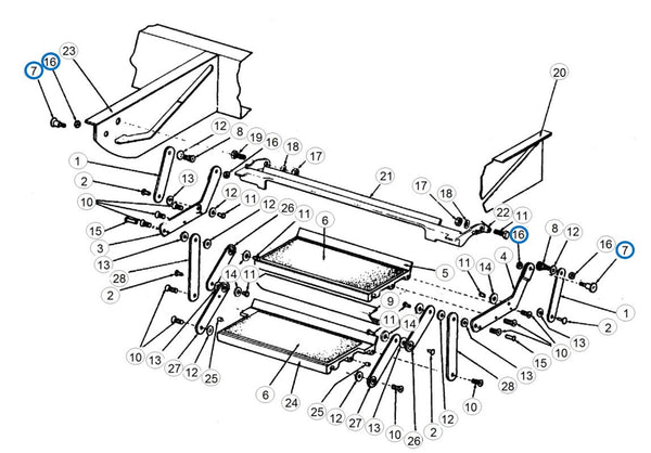 Airstream Shoulder Bolt Kit for Double Step Assembly