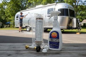 Spot Free Cleaning System for Airstream Trailers and Motorhomes