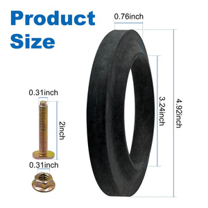 Thetford Toilet Mounting Bolt Kit with Floor Flange Seal