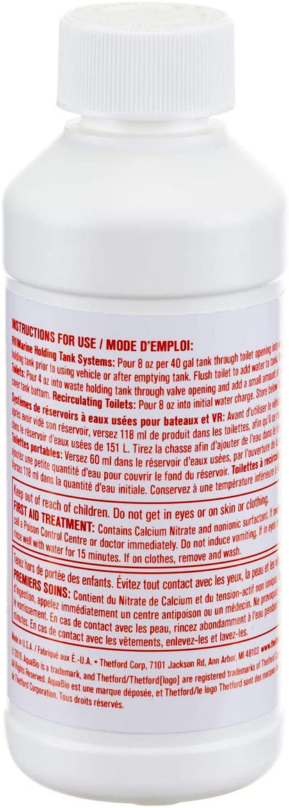 Thetford 96604 Aquabio™ Holding Tank Treatment, 8 oz., Pack of 6