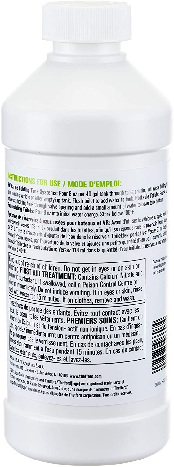 Thetford 96607 Aquabio™ Holding Tank Treatment, 32 oz.