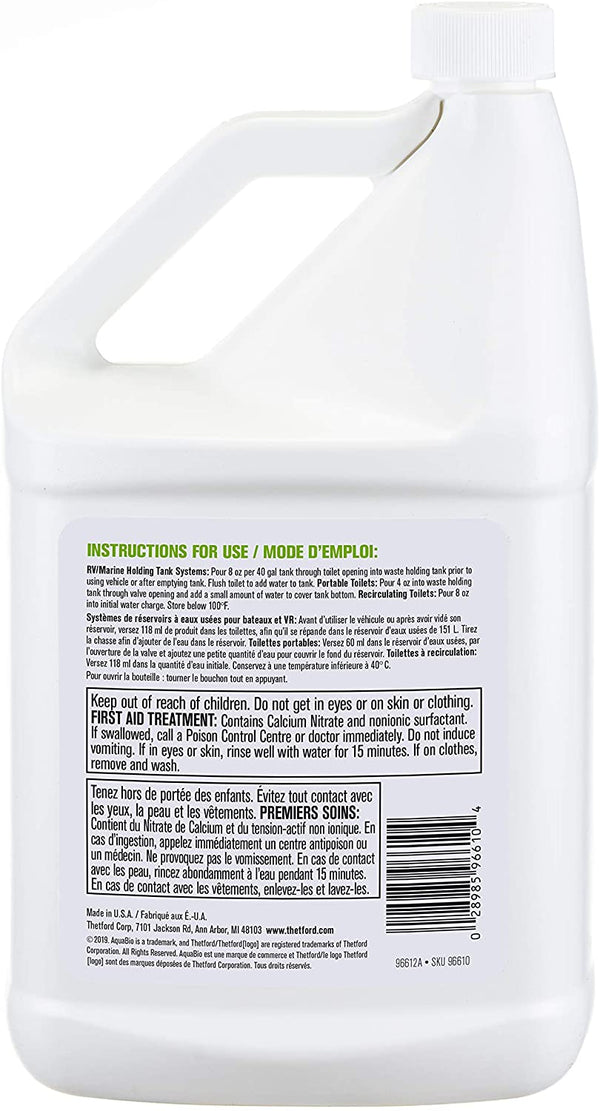  Thetford 96610 Aquabio™ Holding Tank Treatment, 64 oz.