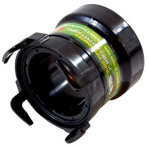 Valterra T1028 Rotating Rigid Pipe Adapter, 3" Hub x Bayonet Hooks