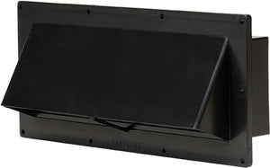 Dexter BV2111-55 Exterior Wall Vent w/ 1-3/4" Collar Length, Black