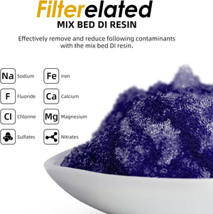 Filterelated Spotless Wash In-Line Deionizer Filter