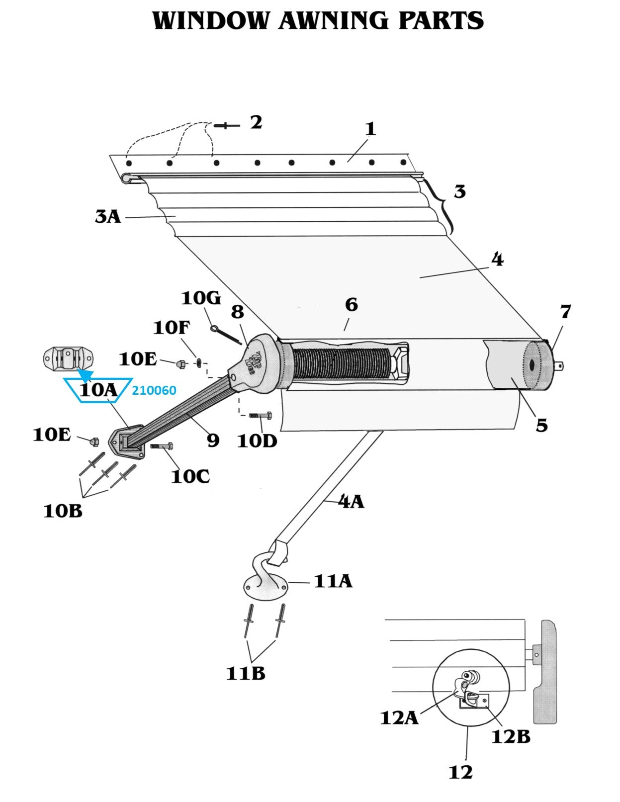 Zip Dee Rectangular Base Hinge, Floor Mount - 210060