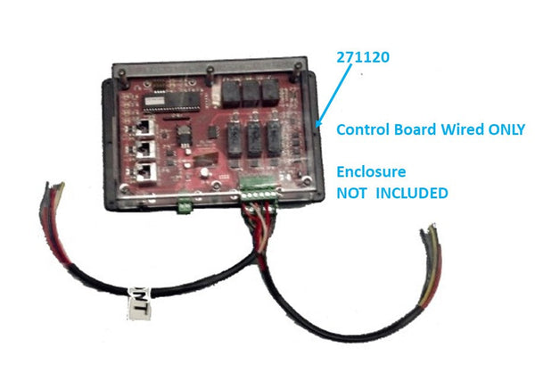 Zip Dee Main Control Board Wired without Enclosure for Relax 12V Electric Contour Awning - 271120