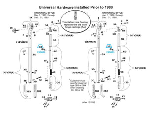 Zip Dee Awning Ratchet Stud Assembly - 290001
