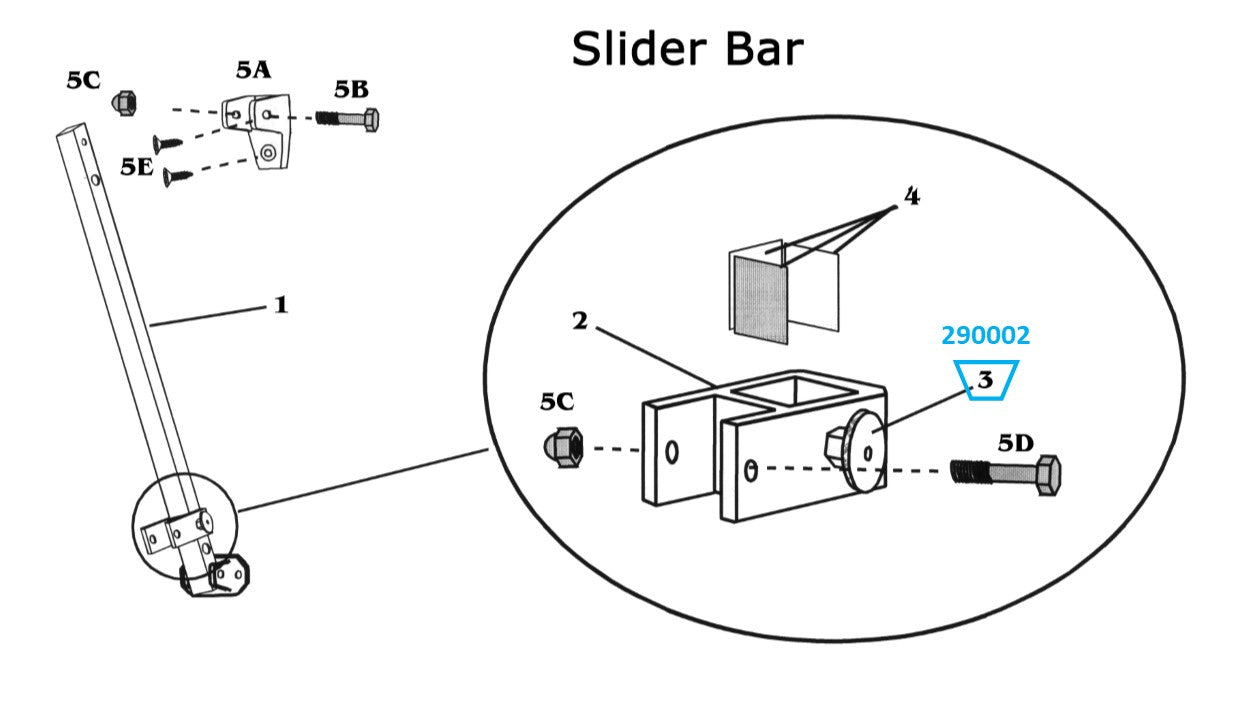 Zip Dee Awning Snap Stud Assembly - 290002