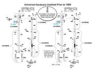 Zip Dee 1/4-20 Stainless Steel Nylock Hex Nut - 311060