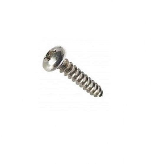 Zip Dee 1/4 x 2" Stainless Steel Screw for Rectangular Base Hinge, Floor Mount - 317040