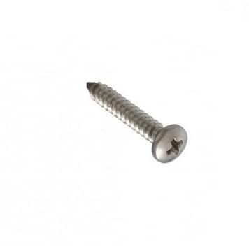 Zip Dee 14 x 1" Stainless Steel Pan Head Screw for Contour Hardware - 317050