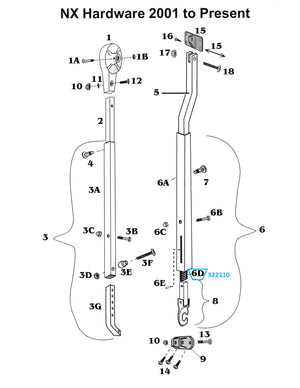 Zip Dee Awning 4-1/4" Compression Spring for NX Hardware - 322110