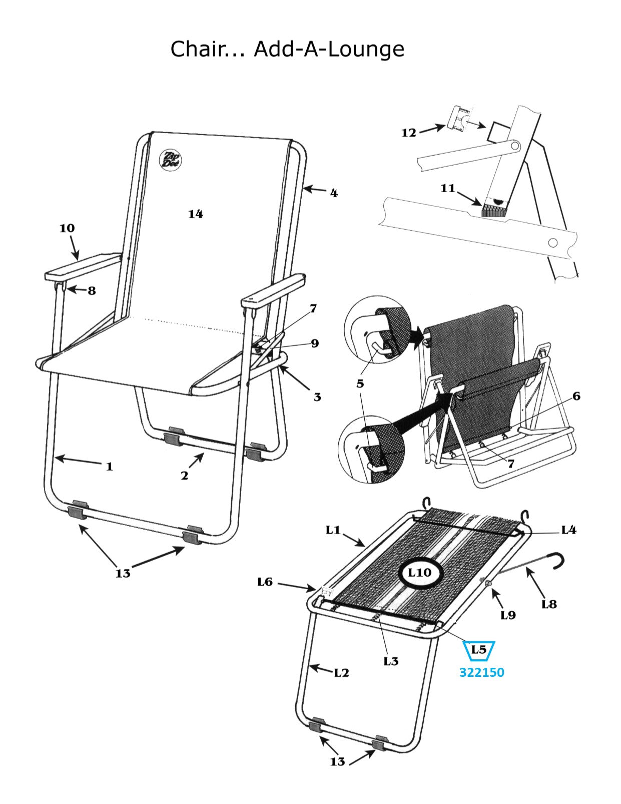 for Chair or Add-A-Lounge