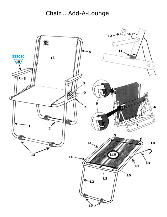 Zip Dee Chair Armrest Ash/Oak without Bracket for Standard or Wide Chair - 323010