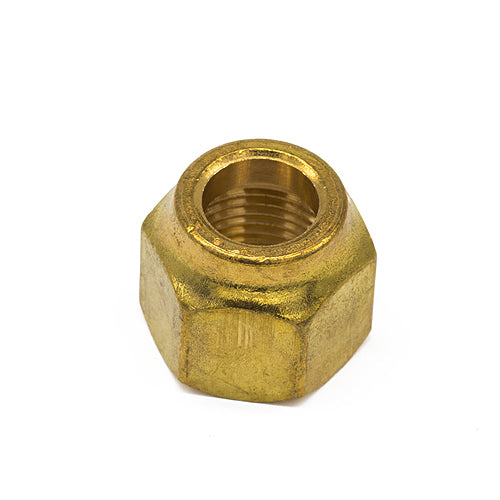 1/2" Heavy Forged Flare Nut, Brass