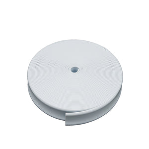 JR Products 10025 Premium Vinyl Insert - White, 1" x 25' 