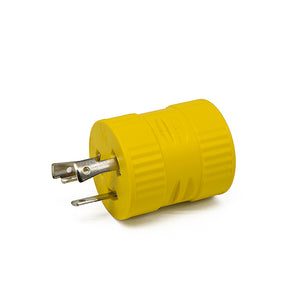 ParkPower 127A Generator Adapter, 30A/125V Connector and 20A/125V Locking Male Plug 