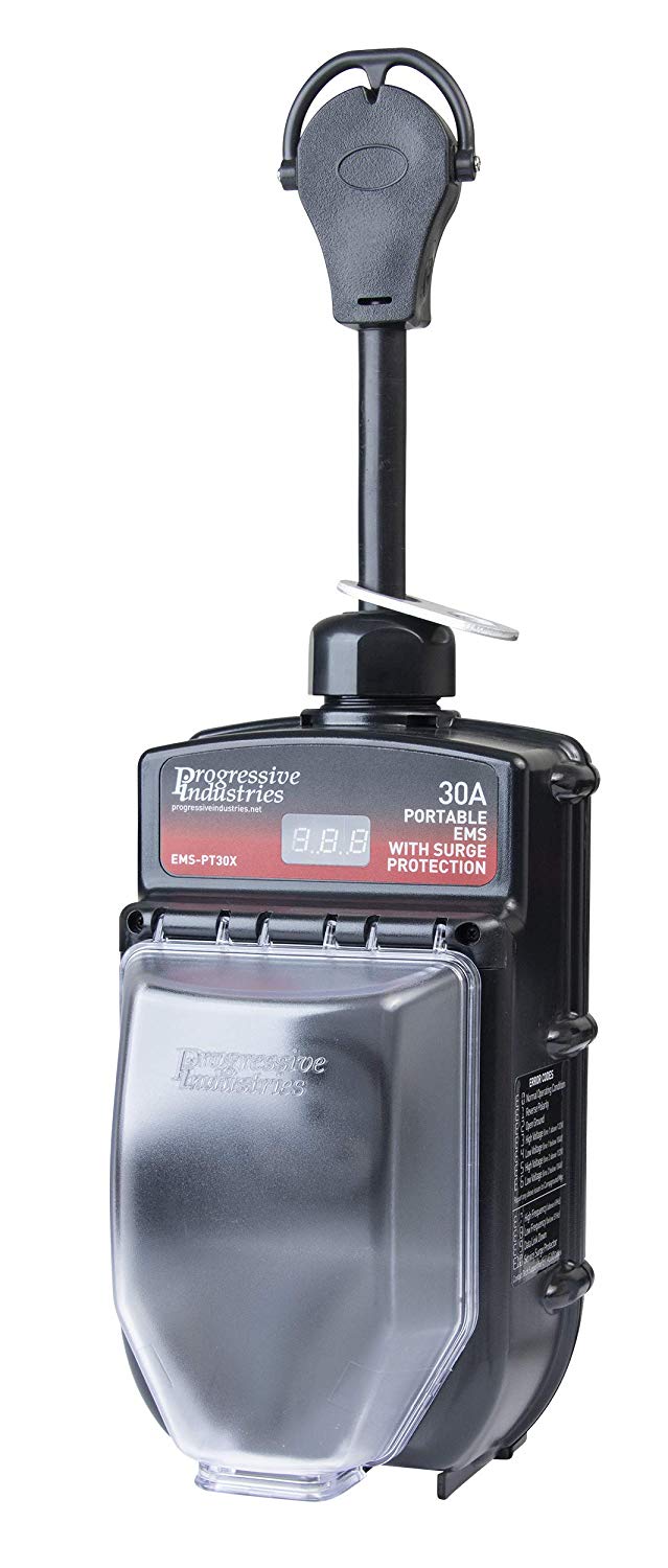 Progressive Industries Portable RV Surge Protector Portable EMS-PT30X RV Surge Protector