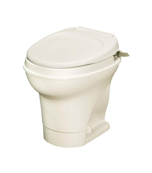Aqua-Magic V RV Toilet Pedal Flush / Low Profile / White - Thetford 31650