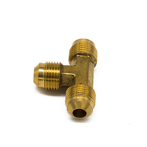 3/8" Flare Tee, Brass