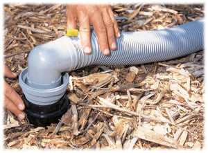 Camco Easy Slip Elbow and 4-in-1 Sewer Adapter with Easy-Slip Rings -Securely Connects RV Sewer Hose to Dump Station (39144)
