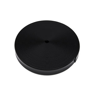 JR Products 10061 Premium Vinyl Insert - Black, 1" x 50' 