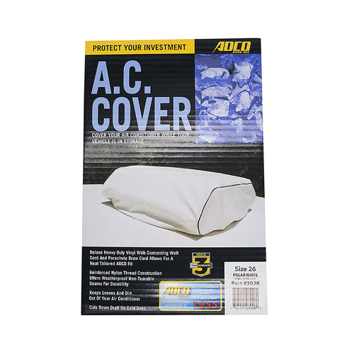 ADCO Polar White Air Conditioner Cover, Various Sizes